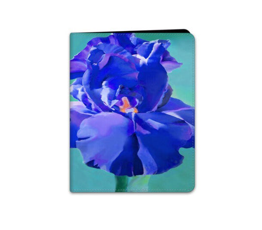 Monet Blue Iris iPad Folio Hülle