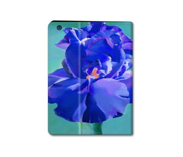 Monet Blue Iris iPad Folio Case