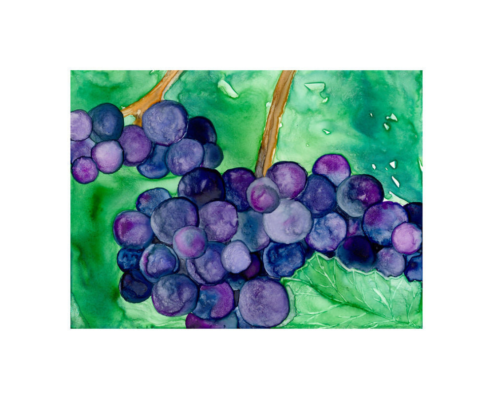 On the Vine Brazen Design Studio Dark Slate Blue