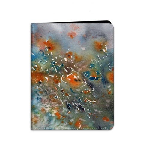 Orange Poppies iPad Folio Case