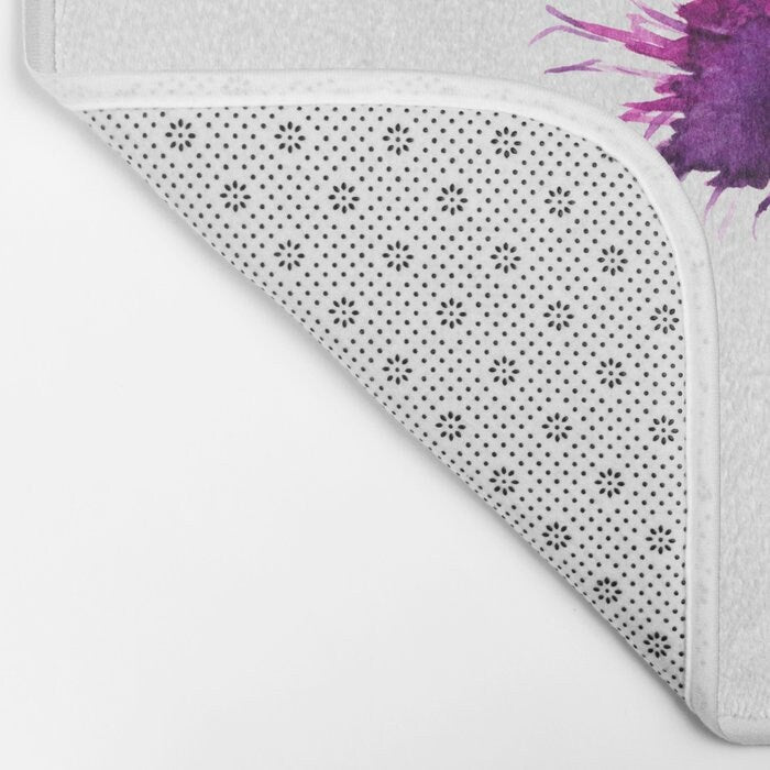 Monarch Bath Mat - Landscape Bathroom Mats - Bath Decor - Bathroom Rugs - Home Decor Brazen Design Studio Light Gray