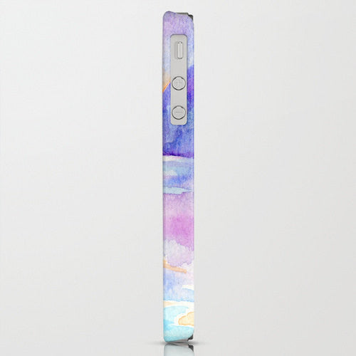 Phone Case Morning Radiance - Sunrise Painting - Designer iPhone Samsung Case Brazen Design Studio Medium Purple