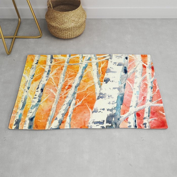 Falling for Colour Area Rug