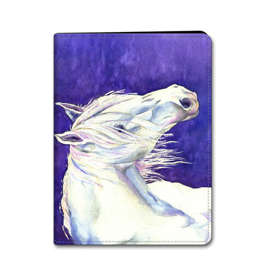 Equine iPad Air iPad Mini iPad Folio Case - Designer Device Cover Brazen Design Studio Dark Slate Blue