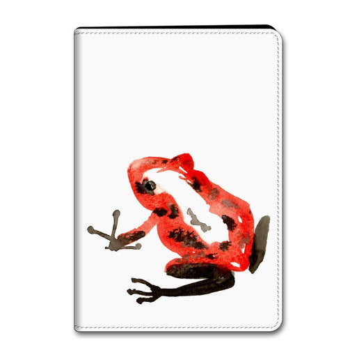 Poison Dart Frog iPad Case - iPad Folio Case - Designer Device Cover Brazen Design Studio Chocolate