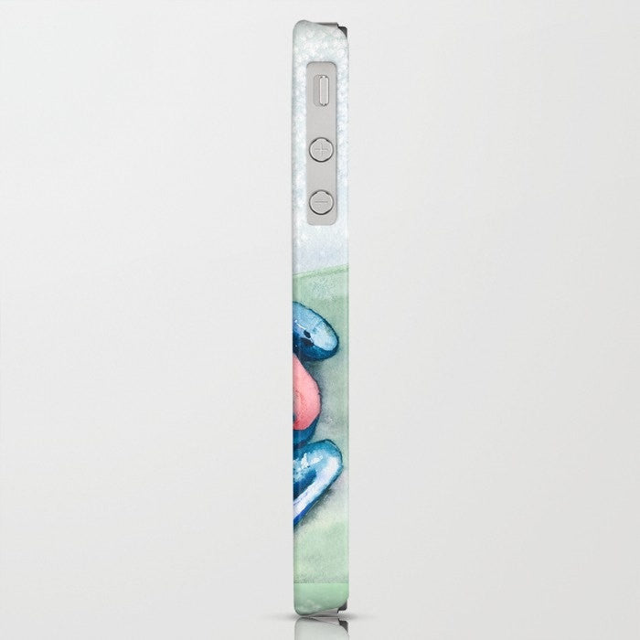 Blue Jean Frog Phone Case - Wildife Painting - Designer iPhone Samsung Case Brazen Design Studio Gray
