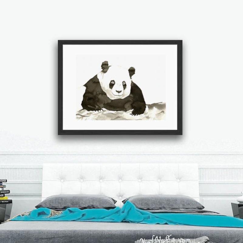 Panda Bear Painting Brazen Design Studio