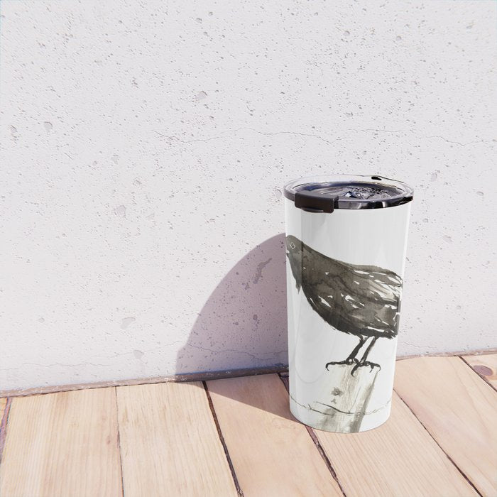 Raven's Call Travel Mug