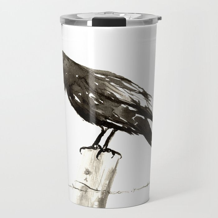 Raven's Call Travel Mug