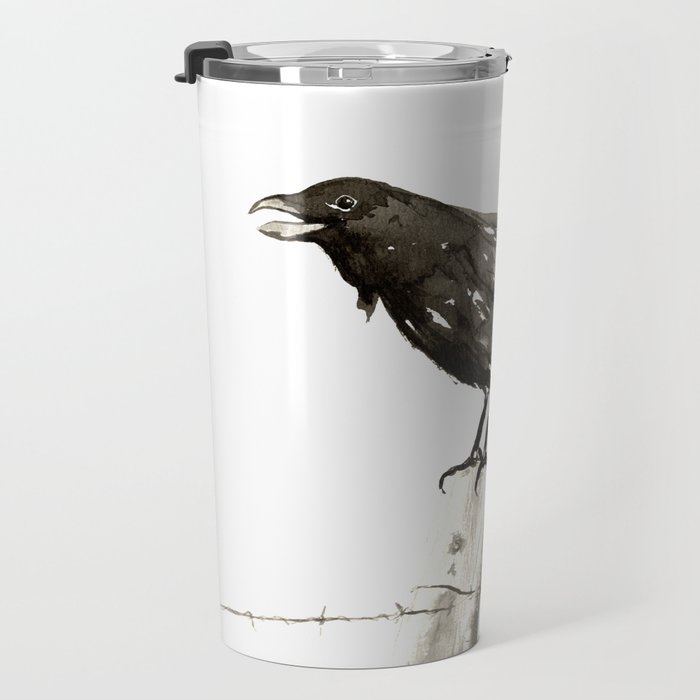 Raven's Call Travel Mug