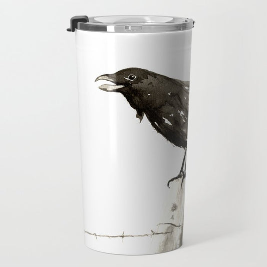 Raven's Call Travel Mug