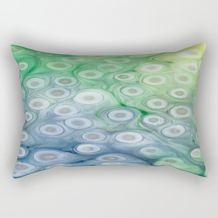 Abstract Rivulet Decorative Pillow Cover - Throw Pillow Cushion - Home Decor Brazen Design Studio Gray