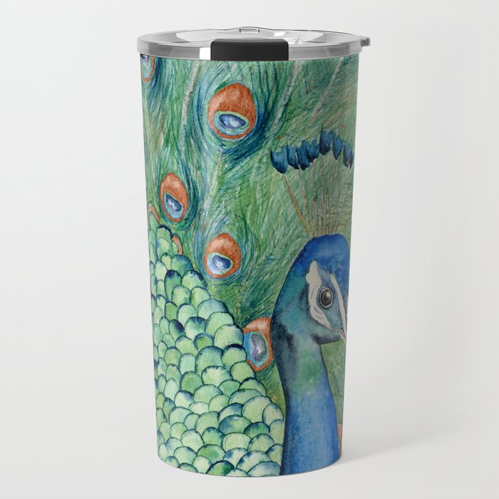 Peacock Travel Mug