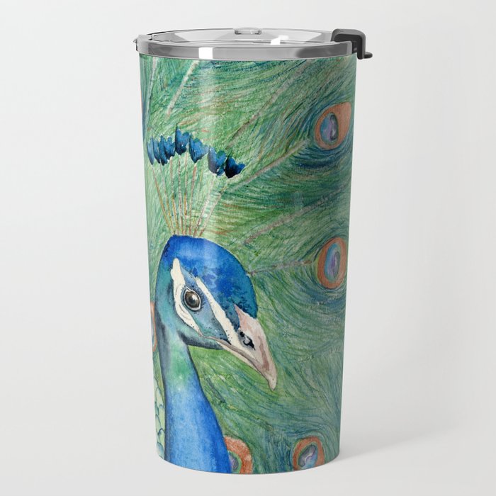 Peacock Travel Mug