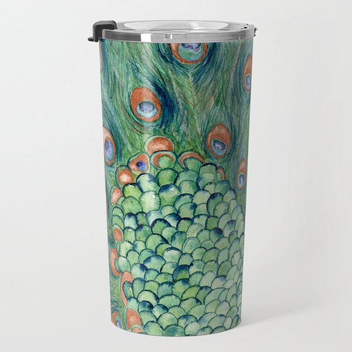 Peacock Travel Mug
